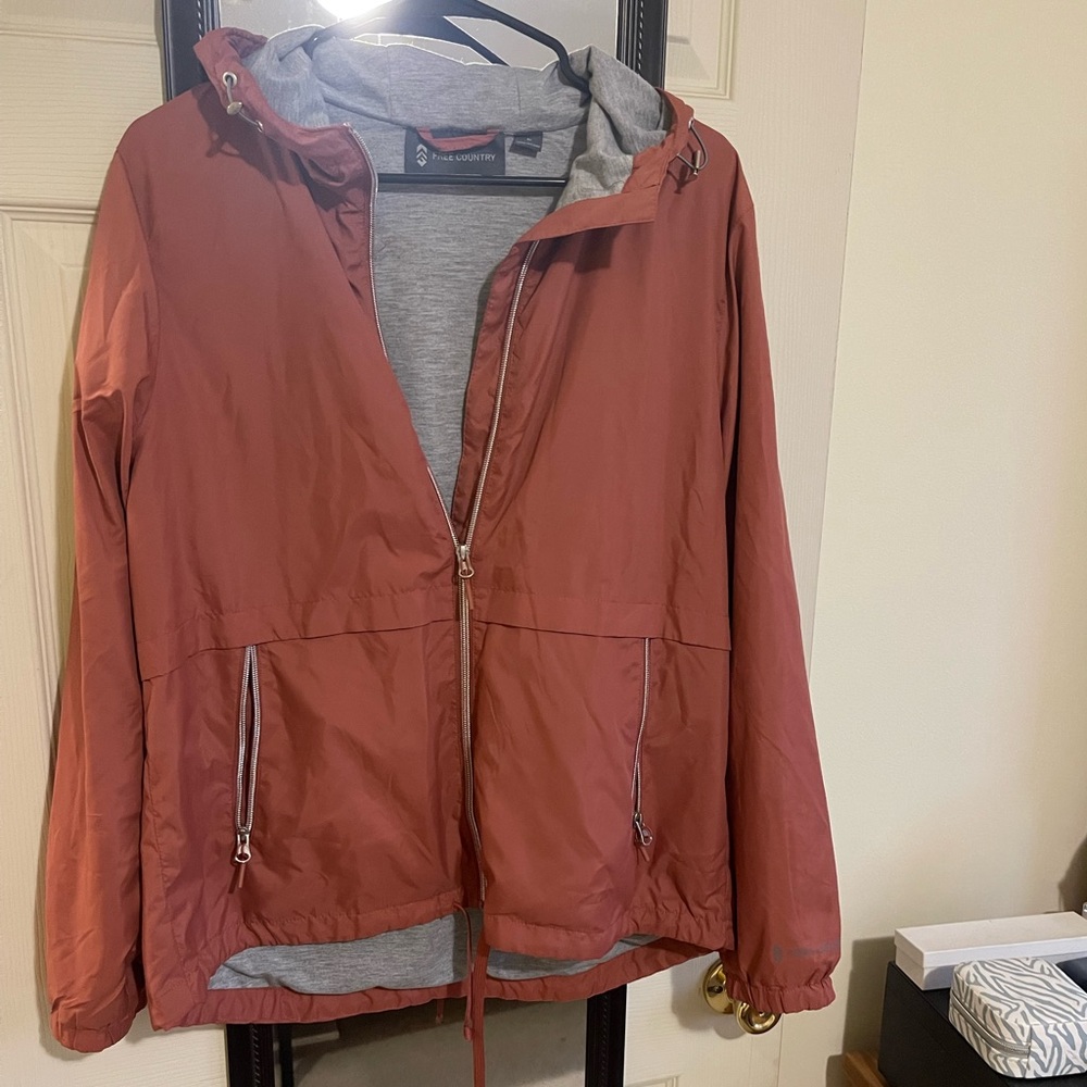 Free Country Gray and Rust Jacket